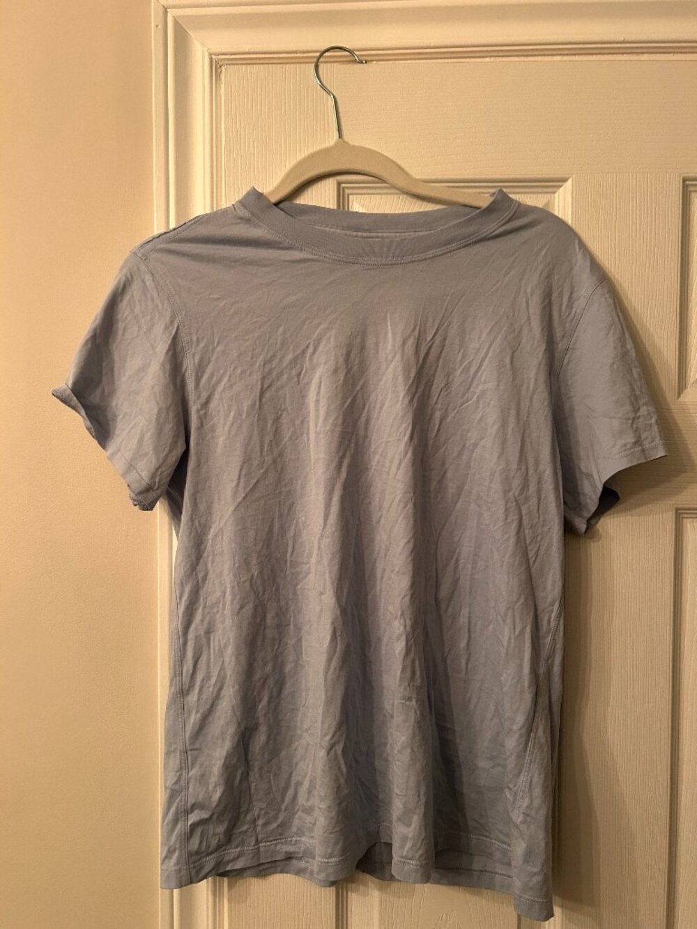 3/$15 🟣 Lululemon All Yours Oversized Tee, Light Blue, Size 4